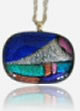Rainbow Glass Jewellery: Pendants